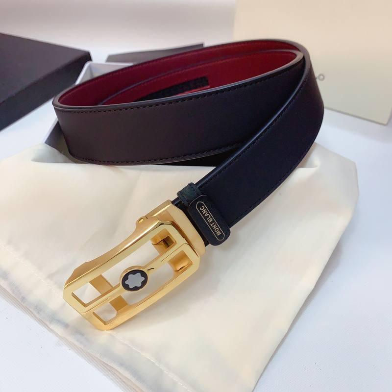 Mont Blanc Men's Belt 'Black'