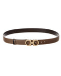 Ferragamo Gancini Reversible & Adjustable Leather Belt