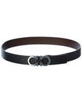 Ferragamo Gancini Reversible & Adjustable Leather Belt