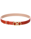 Ferragamo Gancini Reversible & Adjustable Leather Belt