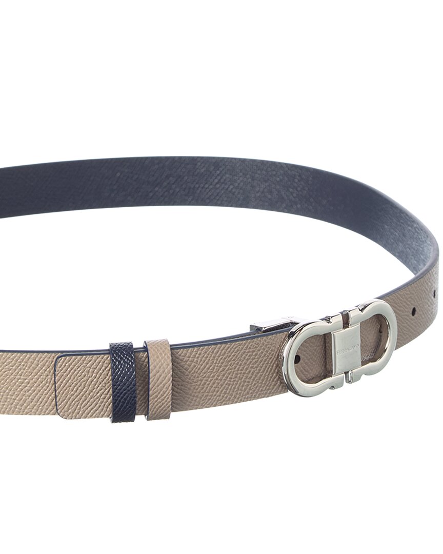 Ferragamo Gancini Reversible & Adjustable Belt