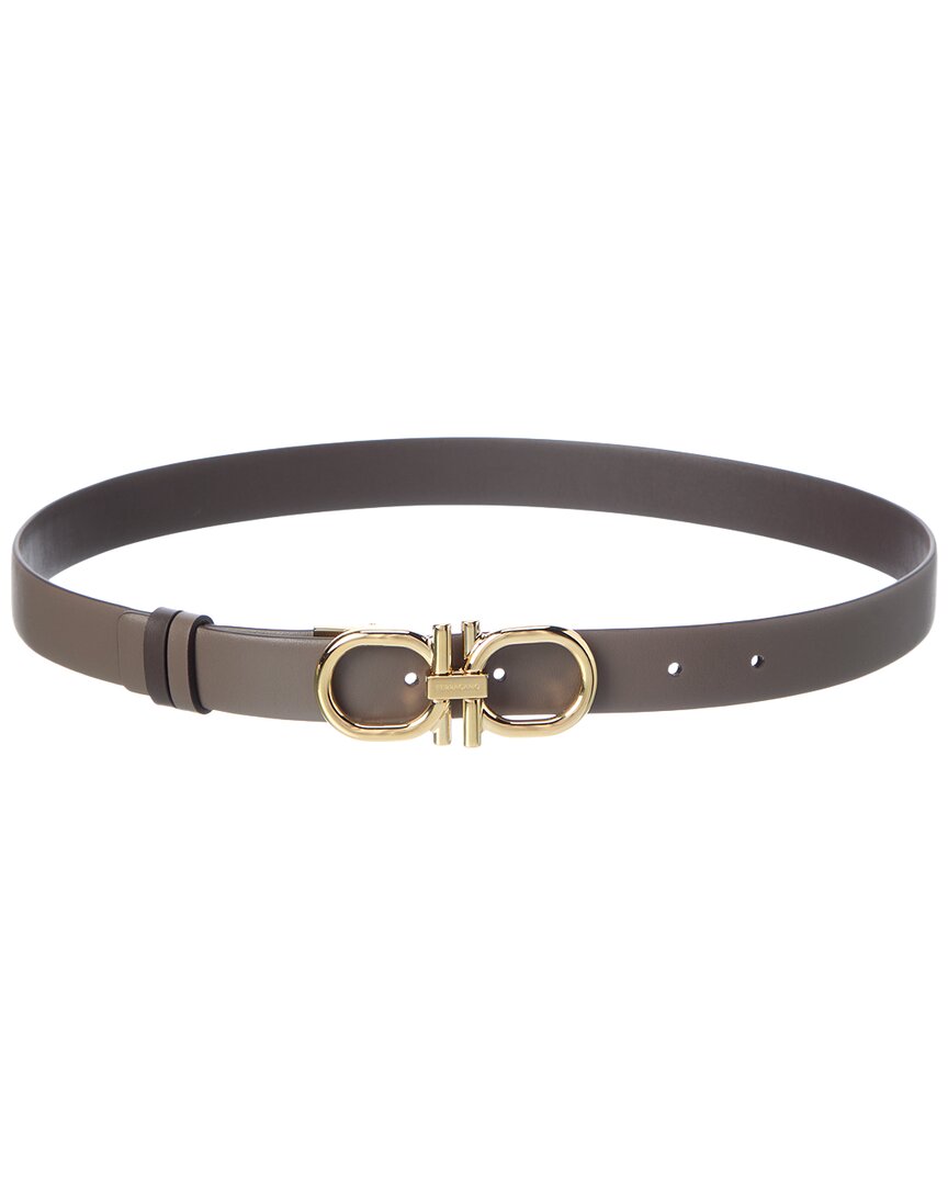 Ferragamo Gancini Reversible Leather Belt