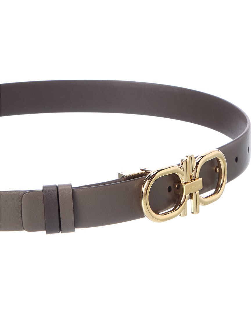 Ferragamo Gancini Reversible Leather Belt