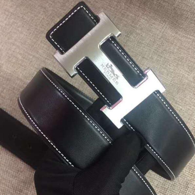 HBL2 wide 3.8cm total length 95-125cm Belt wonderful winder High Quality fashion silver/gold buckle Belt |Hermès belt