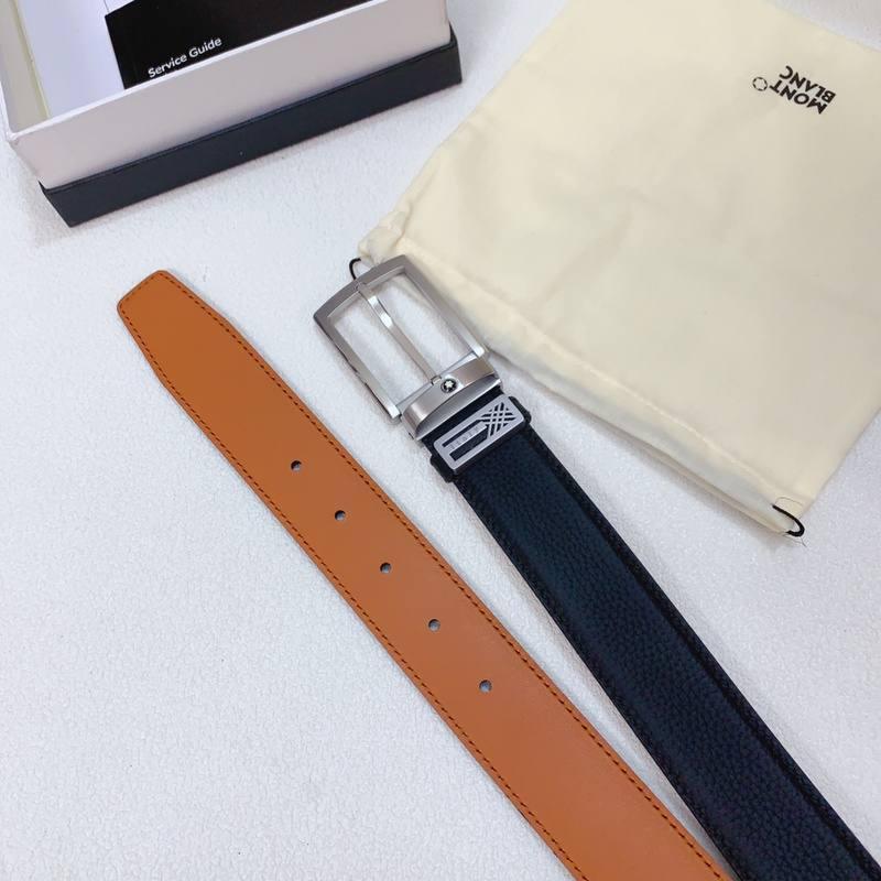 Mont Blanc Reversible Men's Belt 'Black/Brown'