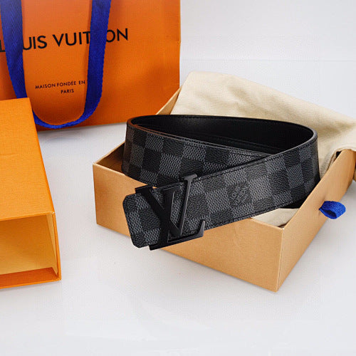 Louis Vuitton Men's Monogram Leather Belt