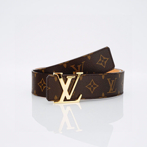 Louis Vuitton Men's Classic Monogram Belt – Iconic LV Buckle