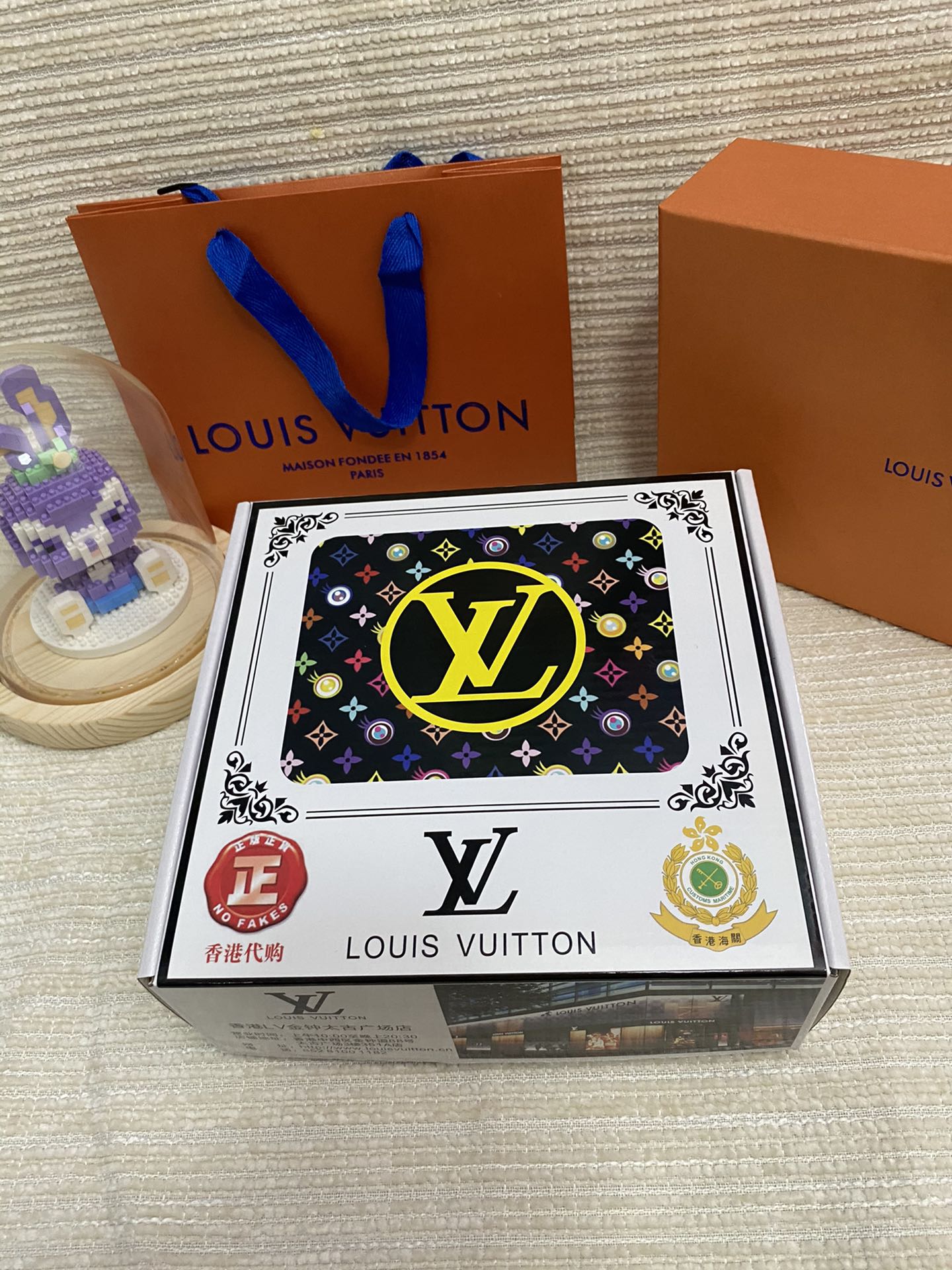 LOUIS VUITTON LV 25S BELT 38 MM IN BLACK CALFSKIN PRINT PATTERNS 593287