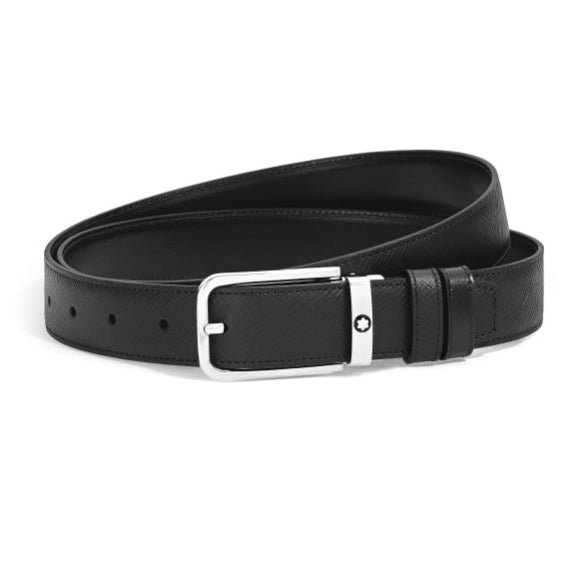 Montblanc reversible belt 30 mm Sartorial leather rectangular buckle 223409