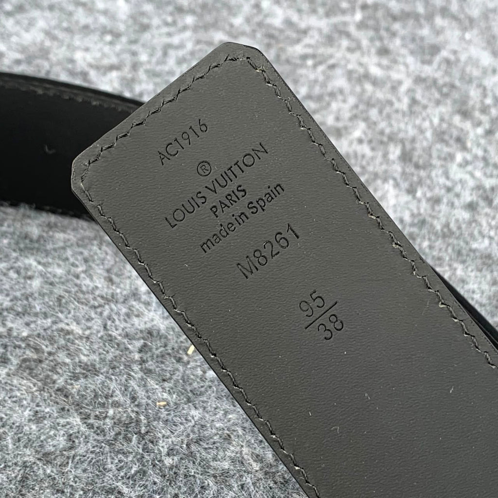 LV Initiales 40mm Reversible Belt ‘Light Grey’