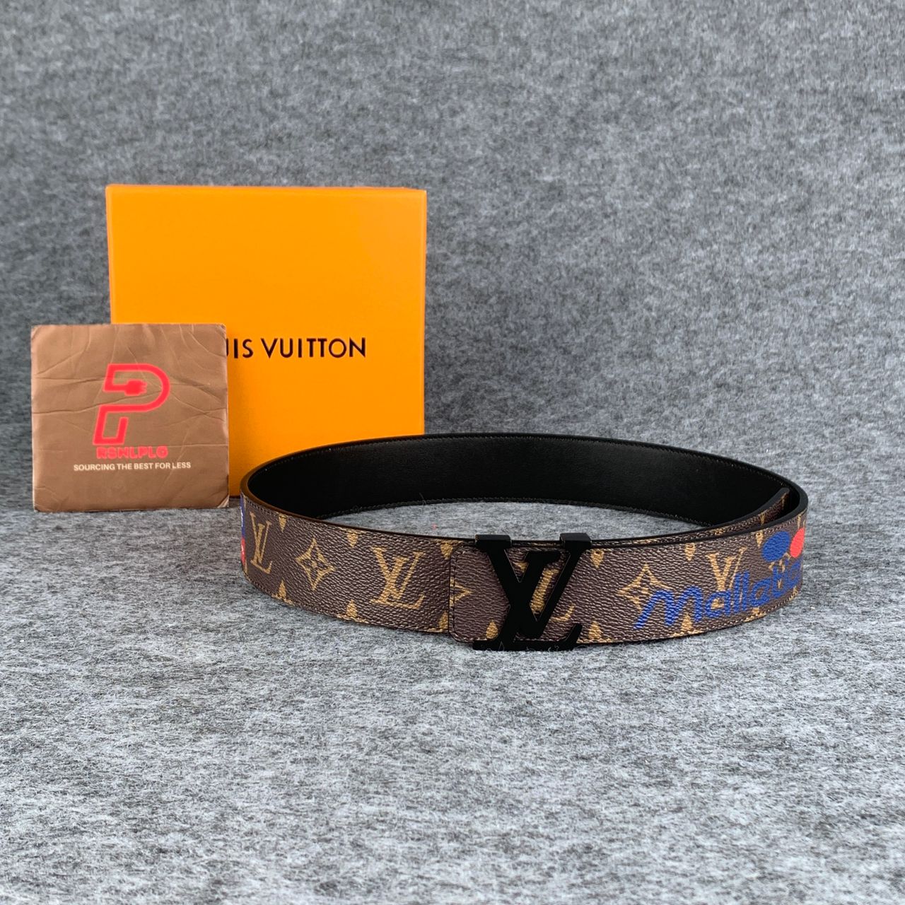 LV Initiales 40mm Belt Monogram Logo Story ‘Brown’