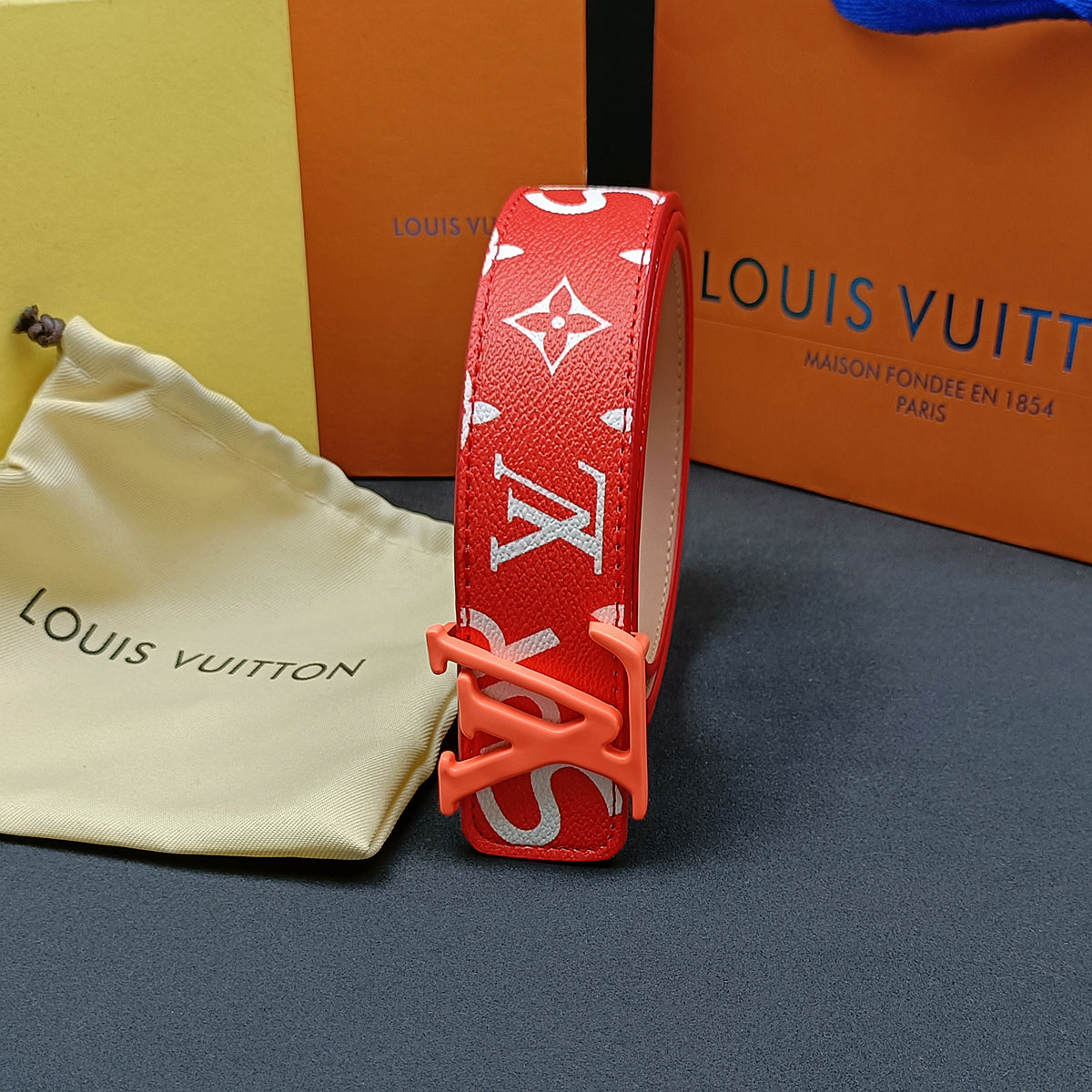 Fashion Colorful Red Love Belt