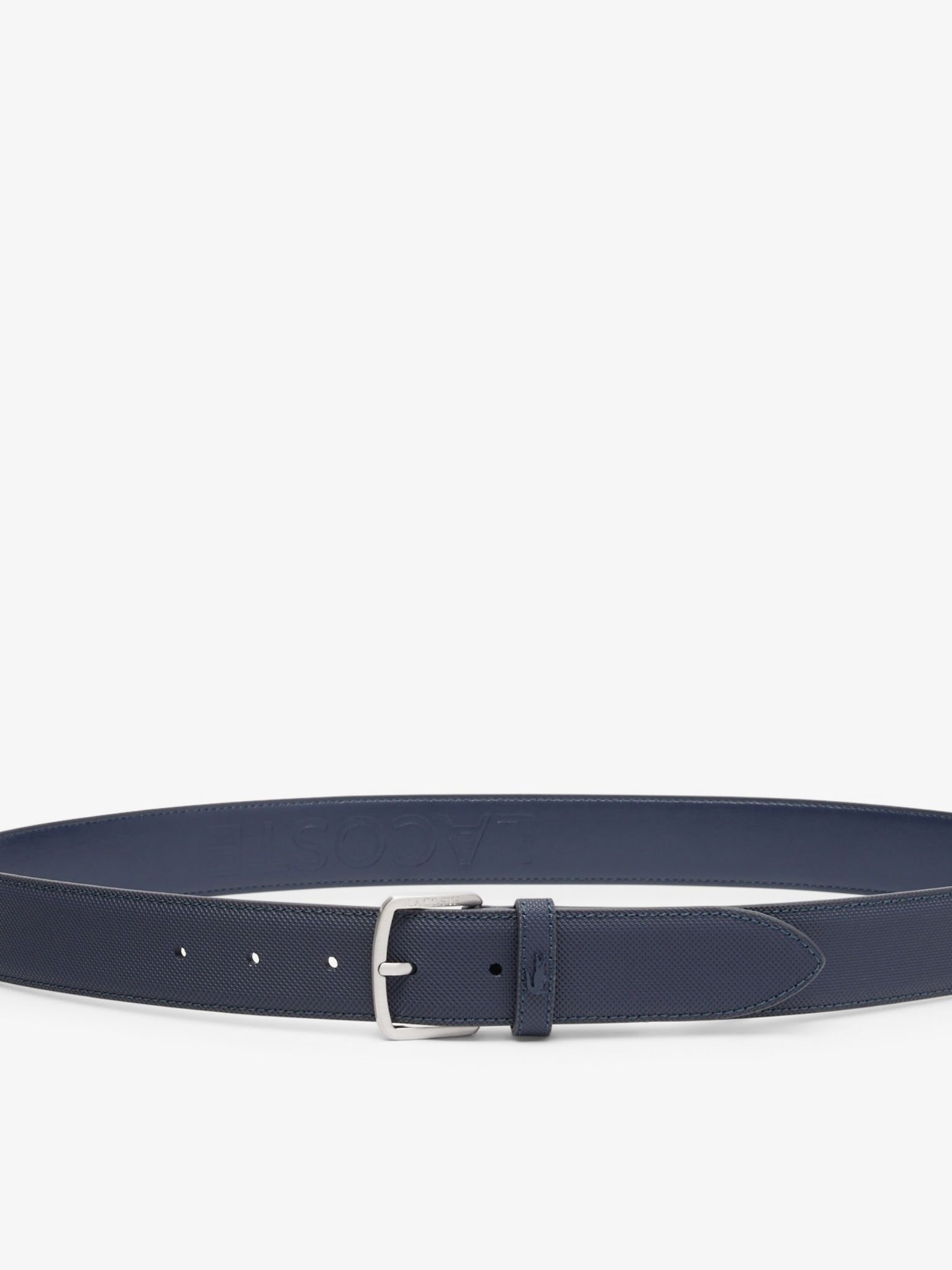 LACOSTE Petit Piqué Belt Navy