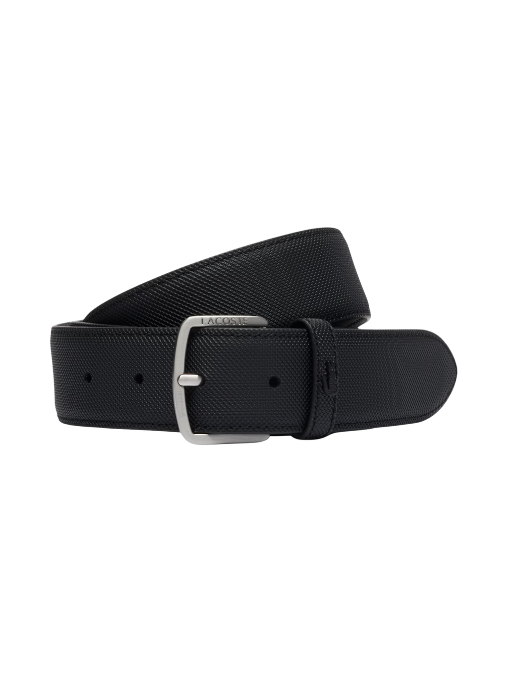 LACOSTE Petit Piqué Belt Black