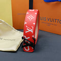 Fashion Colorful Red Love Belt