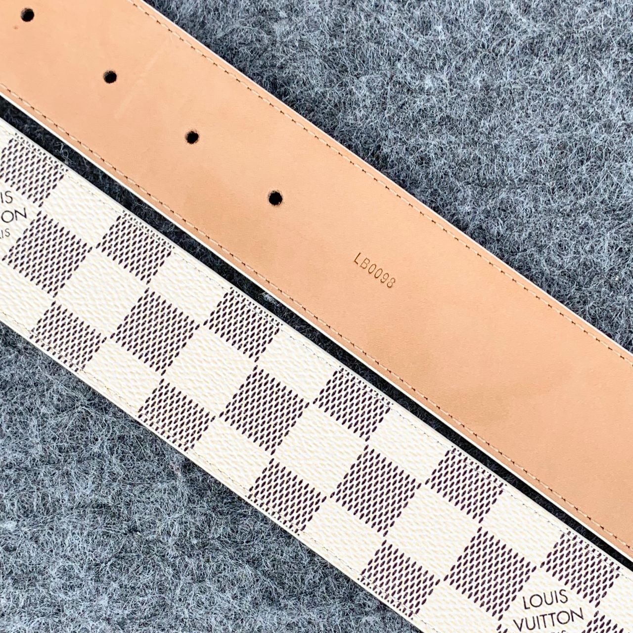 LV Initiales 40mm Belt ´Damier Azur´