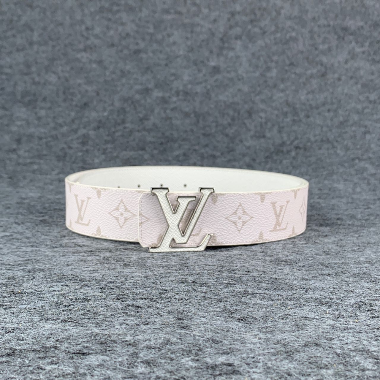 LV Initiales 40mm Reversible Belt ‘White’
