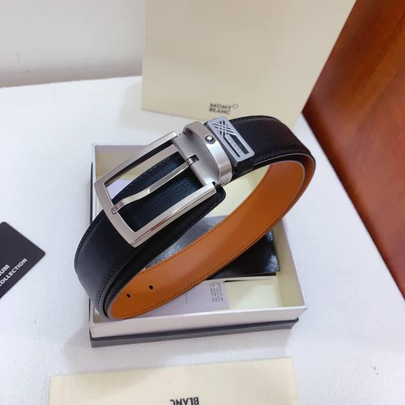 Mont Blanc Reversible Men's Belt 'Black/Brown'
