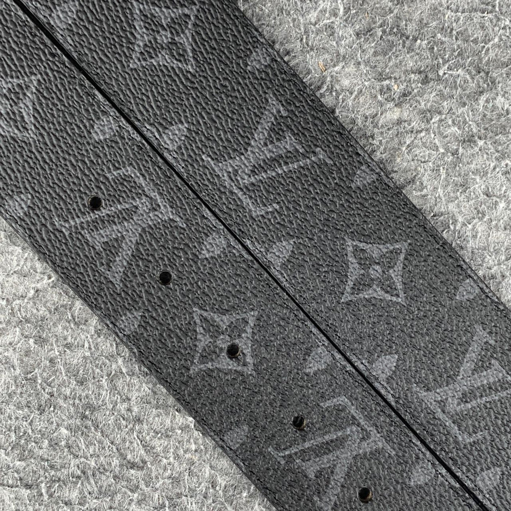 LV Initiales 40mm Belt ‘Matte Black’