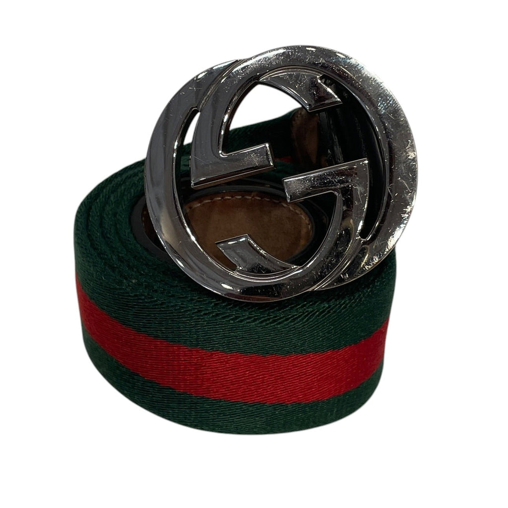 GUCCI/Belt/Cotton/GRN/