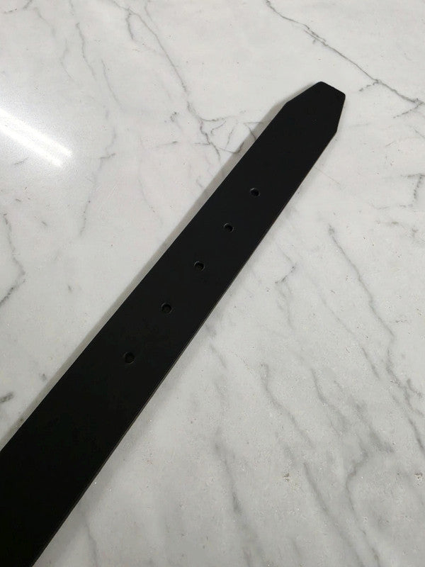 Lacoste Raw Edges Leather Belt Black RC3096 000