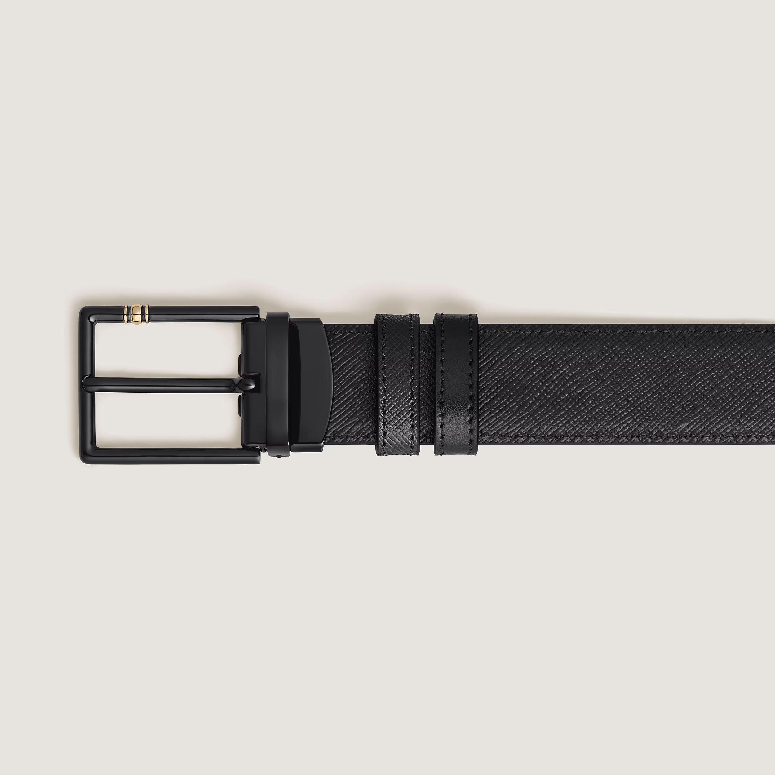 Montblanc reversible belt Leather Meisterstuck Sartorial 30 mm black 222209