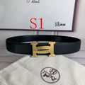 HBL5 Real leather 3.8CM 95-125CM Belt with all packing |Hermès belt