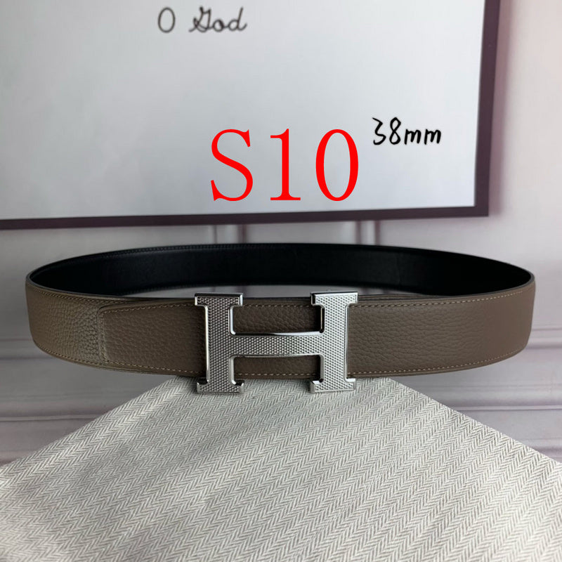 HBL3 Real leather 3.8CM 95-125CM Belt with all packing |Hermès belt