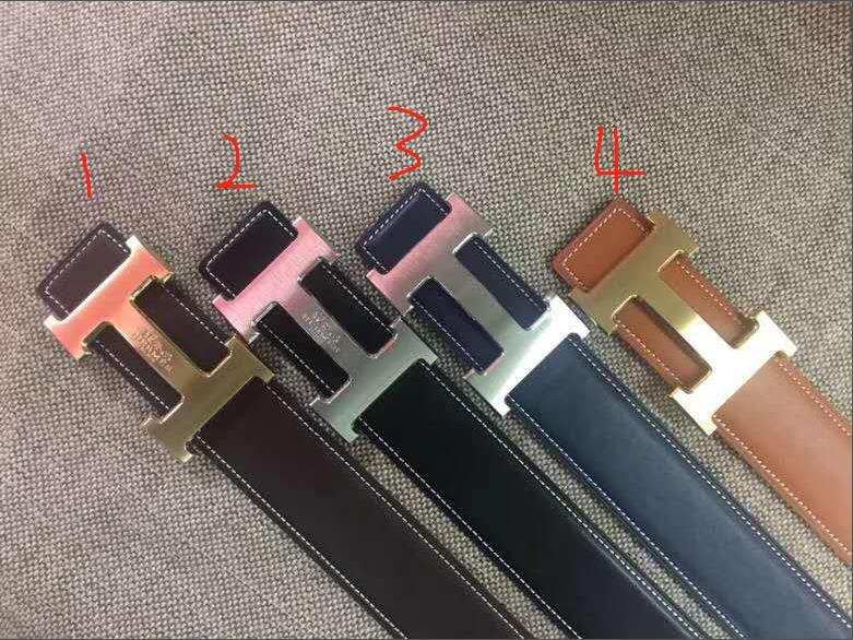 HBL2 wide 3.8cm total length 95-125cm Belt wonderful winder High Quality fashion silver/gold buckle Belt |Hermès belt