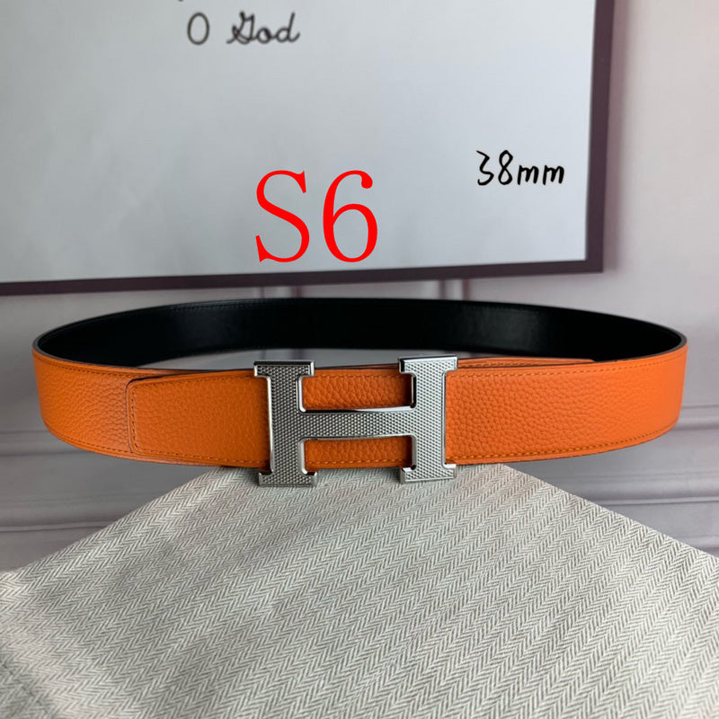 HBL3 Real leather 3.8CM 95-125CM Belt with all packing |Hermès belt