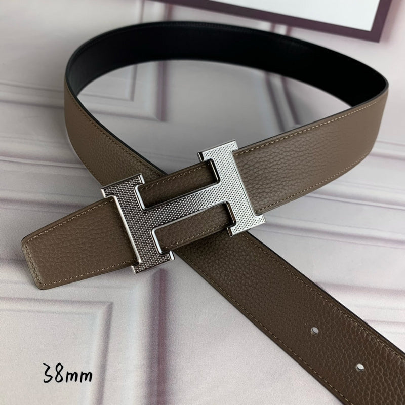 HBL3 Real leather 3.8CM 95-125CM Belt with all packing |Hermès belt