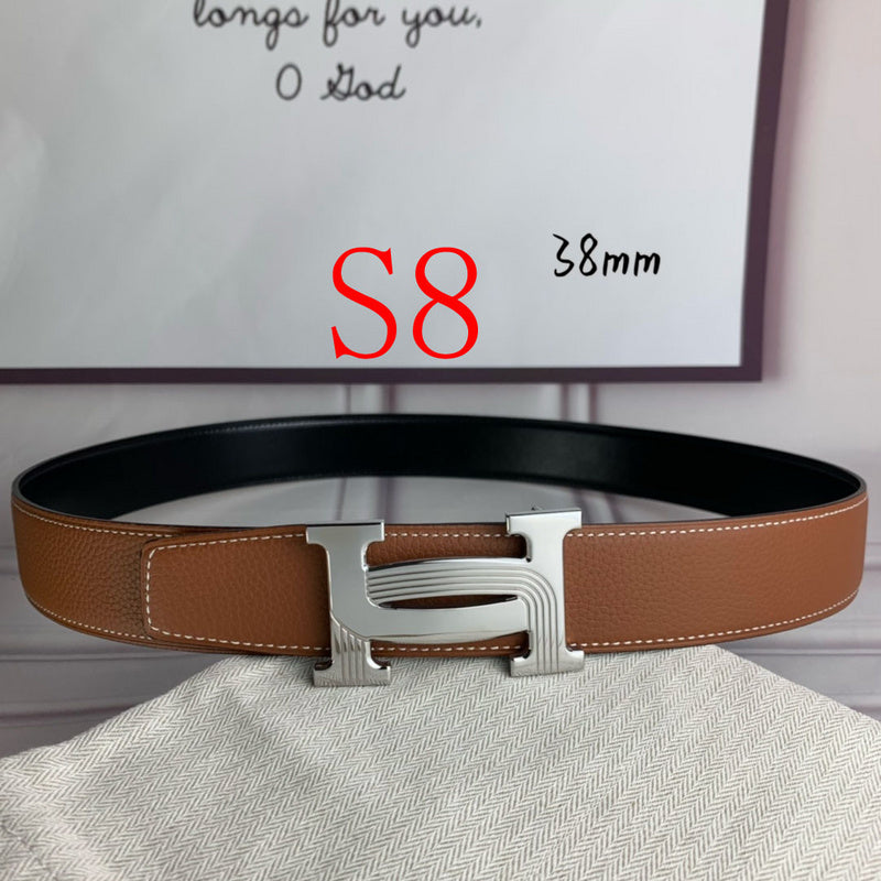 HBL5 Real leather 3.8CM 95-125CM Belt with all packing |Hermès belt