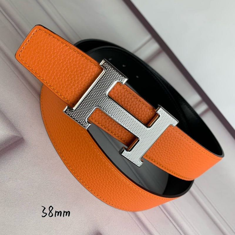 HBL3 Real leather 3.8CM 95-125CM Belt with all packing |Hermès belt