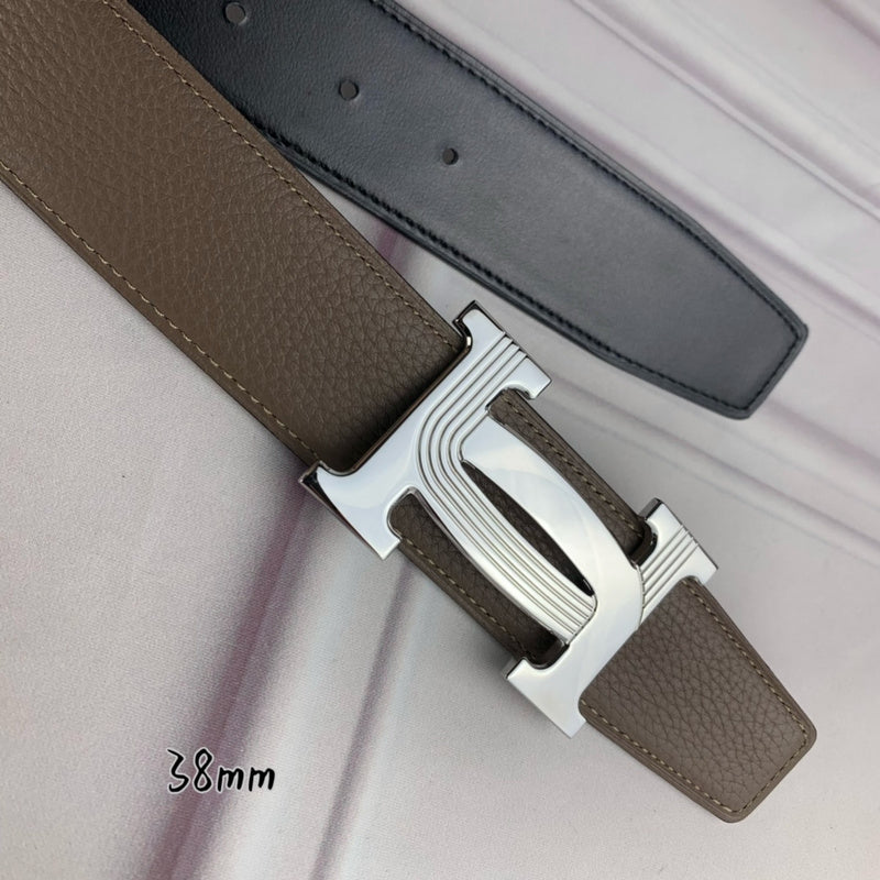 HBL5 Real leather 3.8CM 95-125CM Belt with all packing |Hermès belt