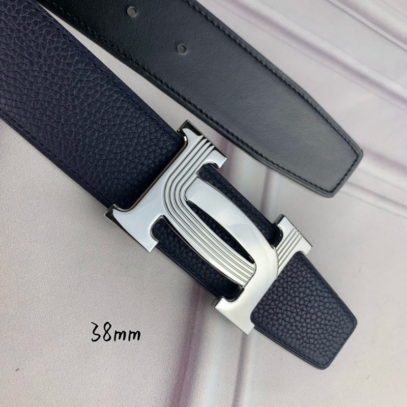 HBL5 Real leather 3.8CM 95-125CM Belt with all packing |Hermès belt
