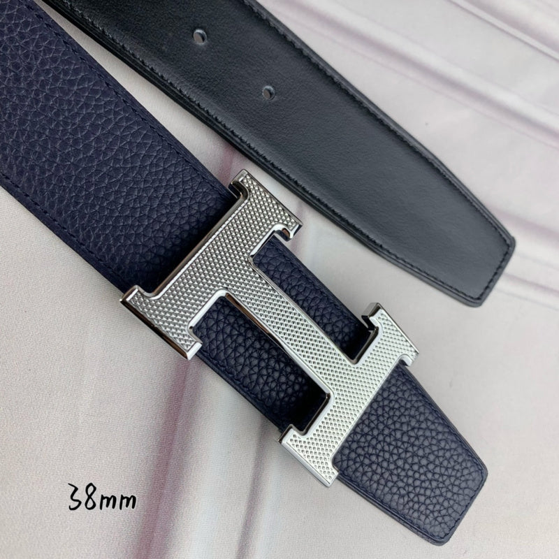 HBL3 Real leather 3.8CM 95-125CM Belt with all packing |Hermès belt