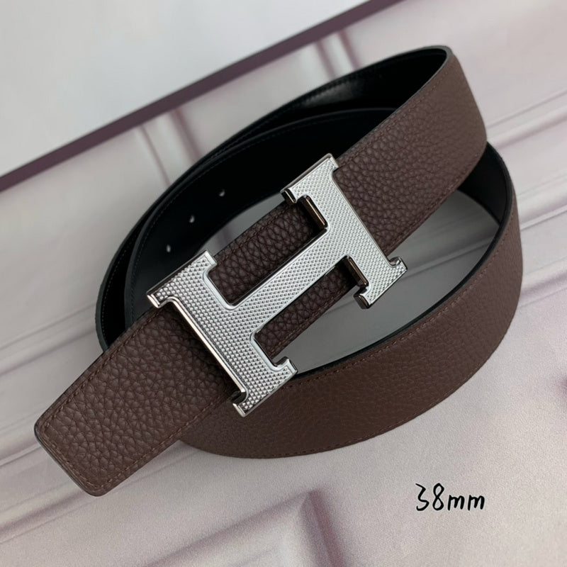 HBL3 Real leather 3.8CM 95-125CM Belt with all packing |Hermès belt