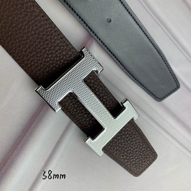 HBL3 Real leather 3.8CM 95-125CM Belt with all packing |Hermès belt