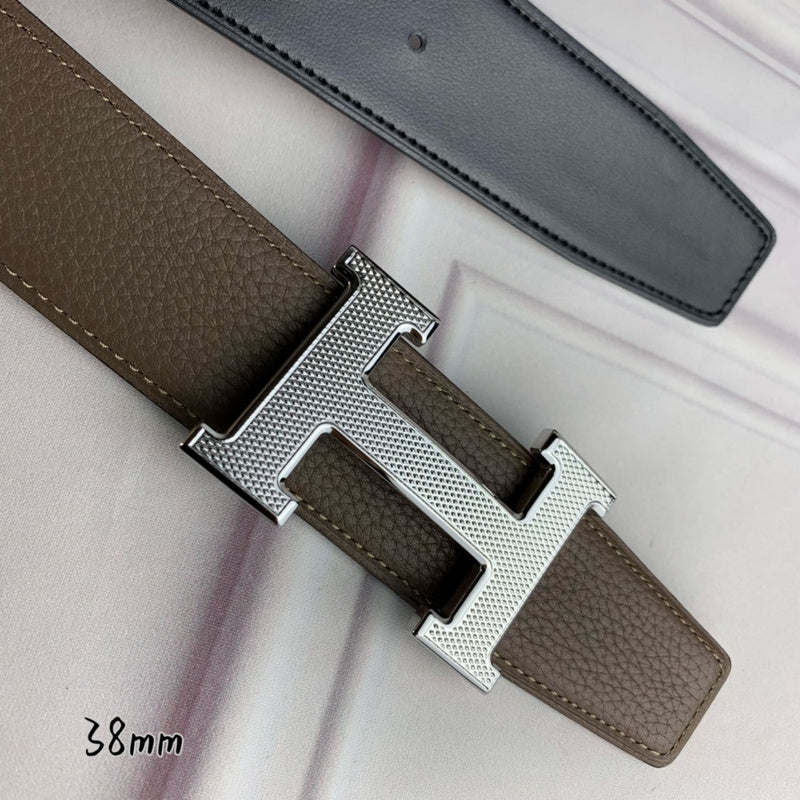 HBL3 Real leather 3.8CM 95-125CM Belt with all packing |Hermès belt