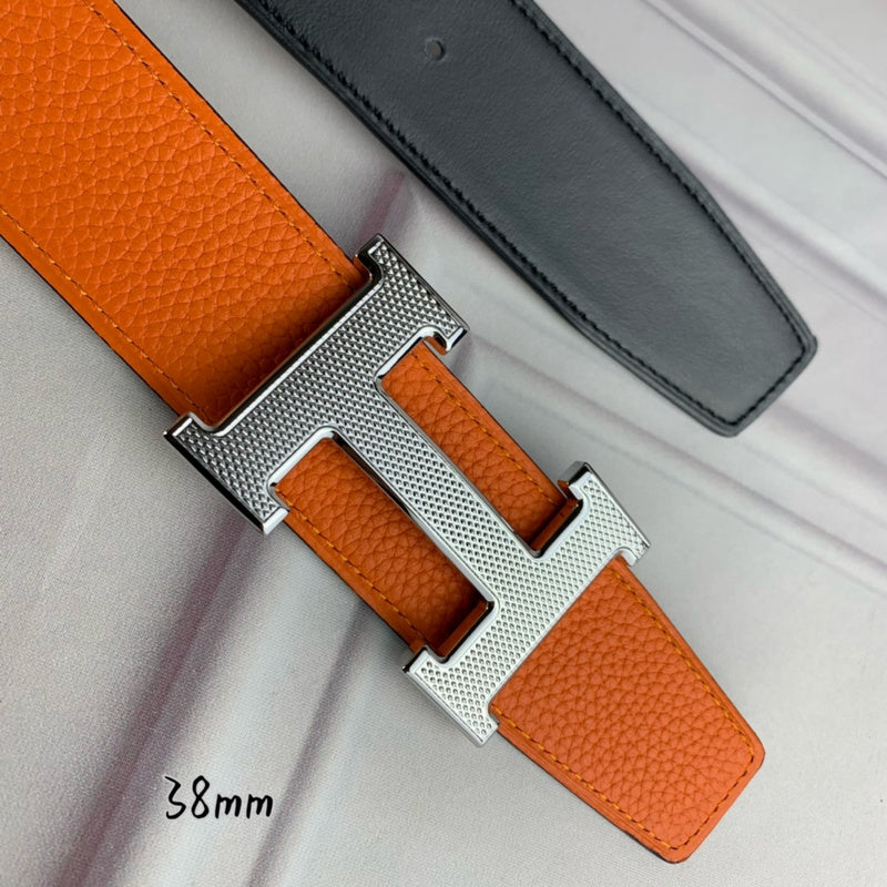 HBL3 Real leather 3.8CM 95-125CM Belt with all packing |Hermès belt