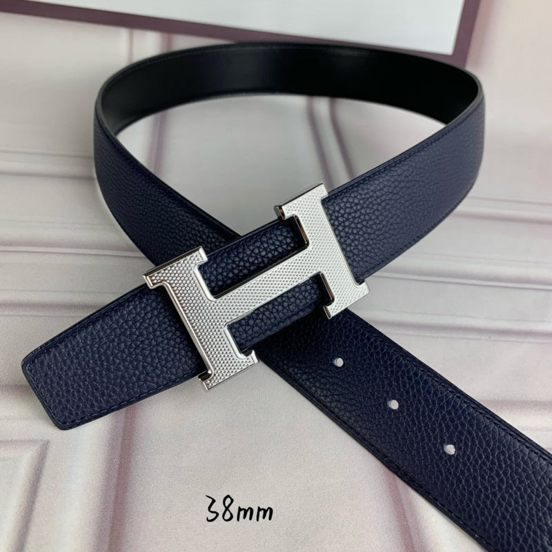 HBL3 Real leather 3.8CM 95-125CM Belt with all packing |Hermès belt