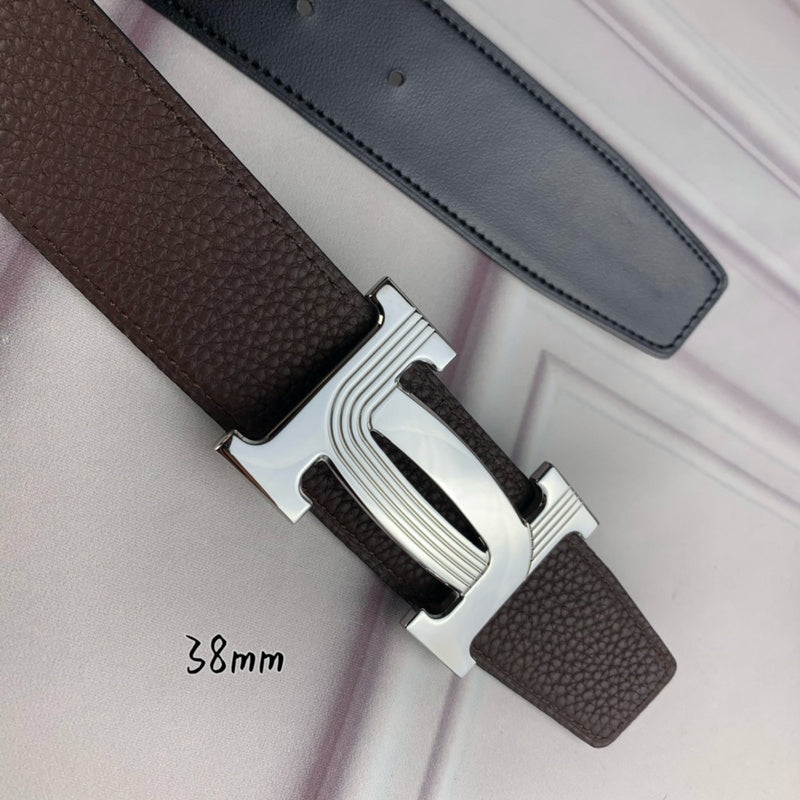 HBL5 Real leather 3.8CM 95-125CM Belt with all packing |Hermès belt
