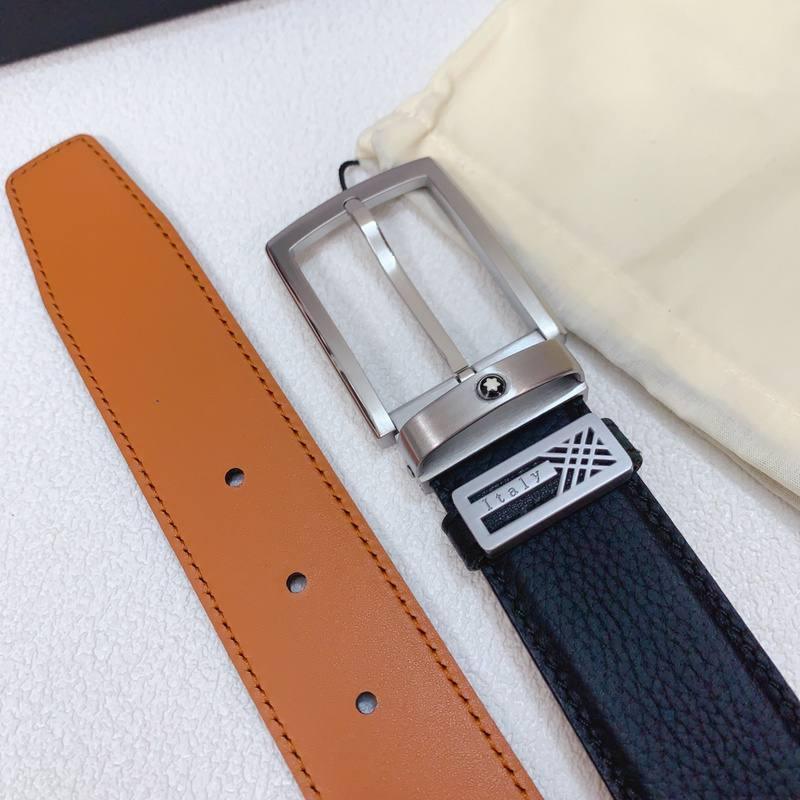 Mont Blanc Reversible Men's Belt 'Black/Brown'