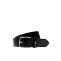 Cintura Lacoste Pelle Liscia Nero