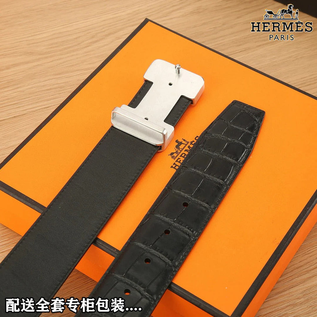 HM Constance Belt 38mm Black Togo Leather 619662|Hermès belt