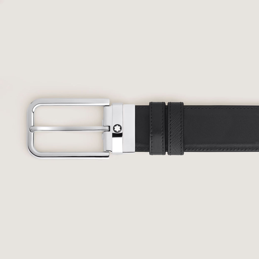Montblanc reversible belt 35 mm Sartorial leather rectangular buckle 223411