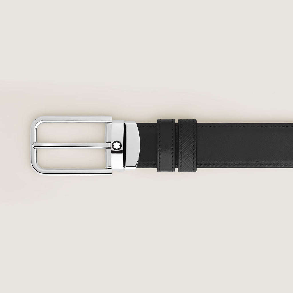 Montblanc reversible belt 30 mm Sartorial leather rectangular buckle 223409